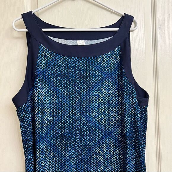 Women’s Plus Size Casual Distress Print Dress stretch fabric 1x - Picture 6 of 8